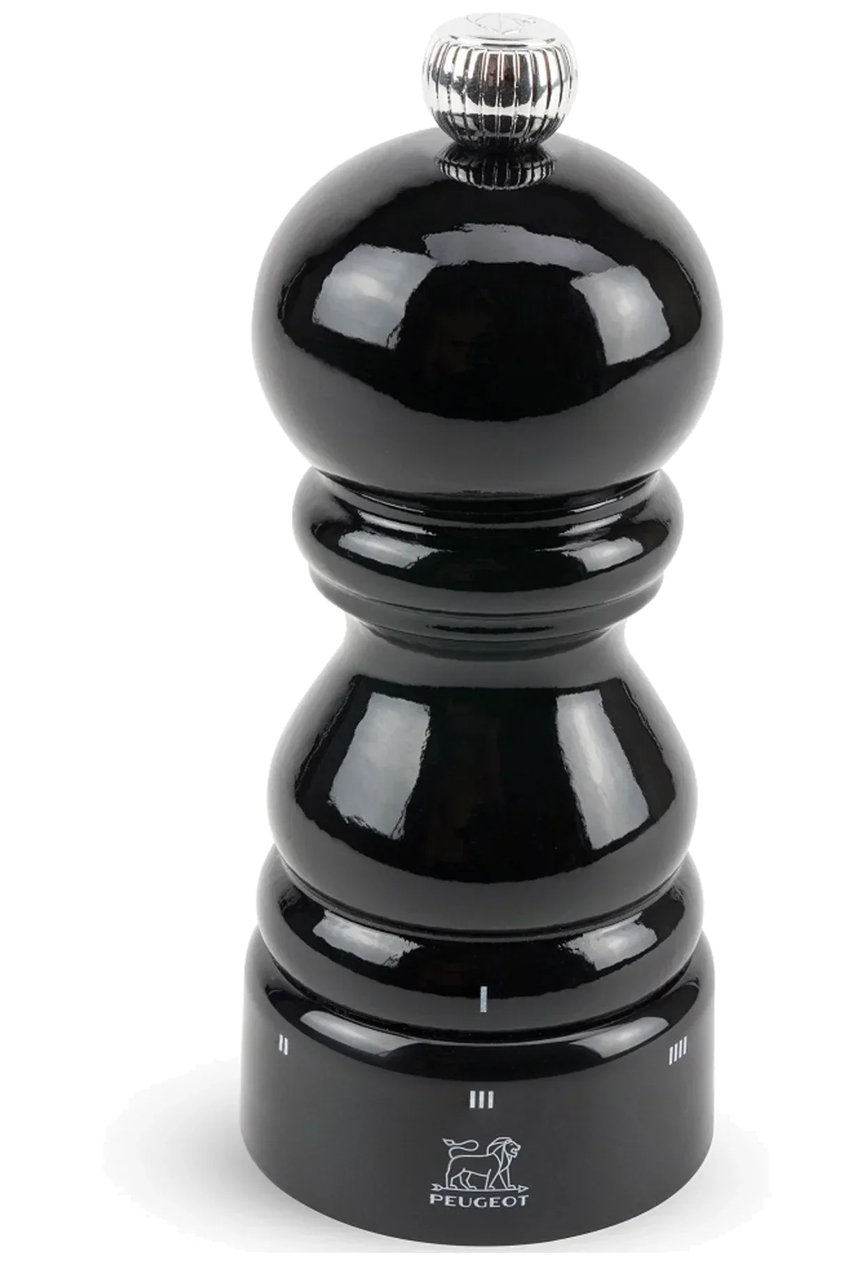 PARIS Młynek do soli 12 cm czarny lakier / PEUGEOT