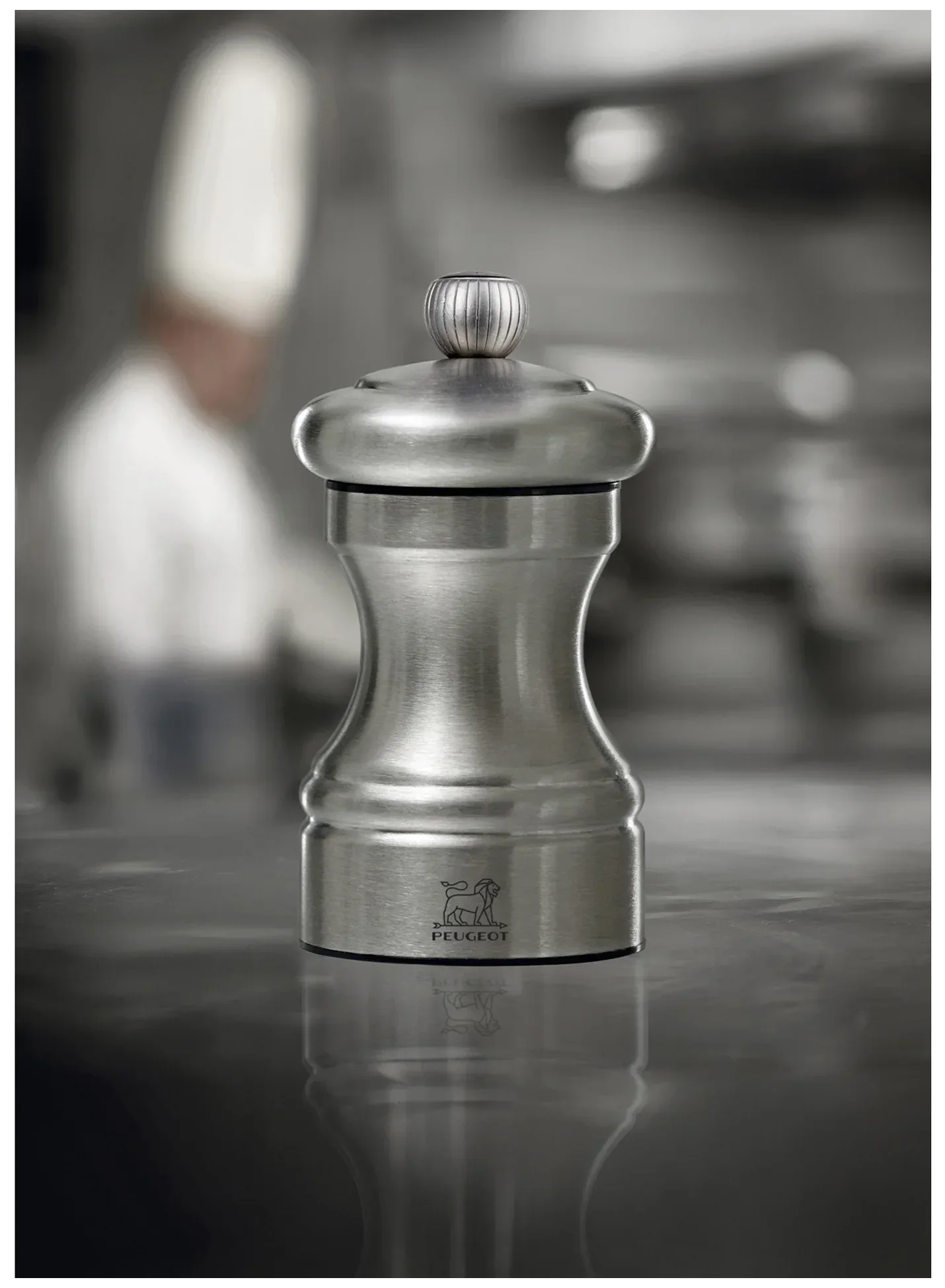 BISTRO CHEF Mlýnek na pepř 10 cm ocelový / PEUGEOT