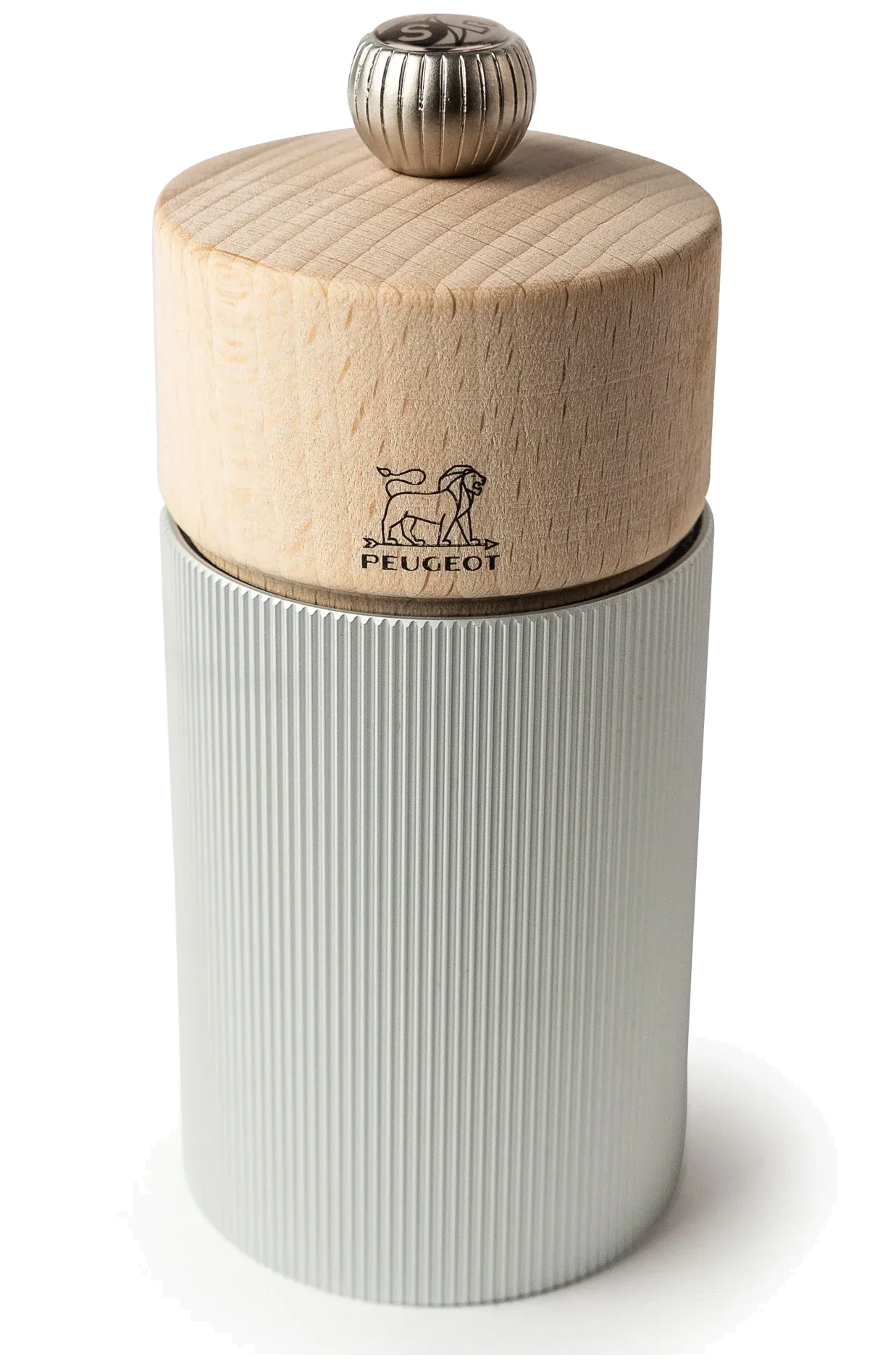 LINE Mlýnek na sůl 12 cm Natural Aluminium / PEUGEOT