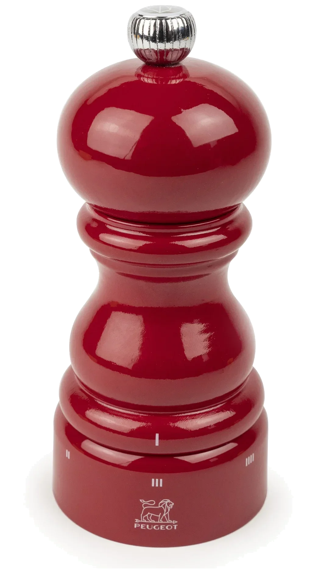 PEUGEOT Mlýnek na sůl PARIS 12 cm Red Passion lacquer