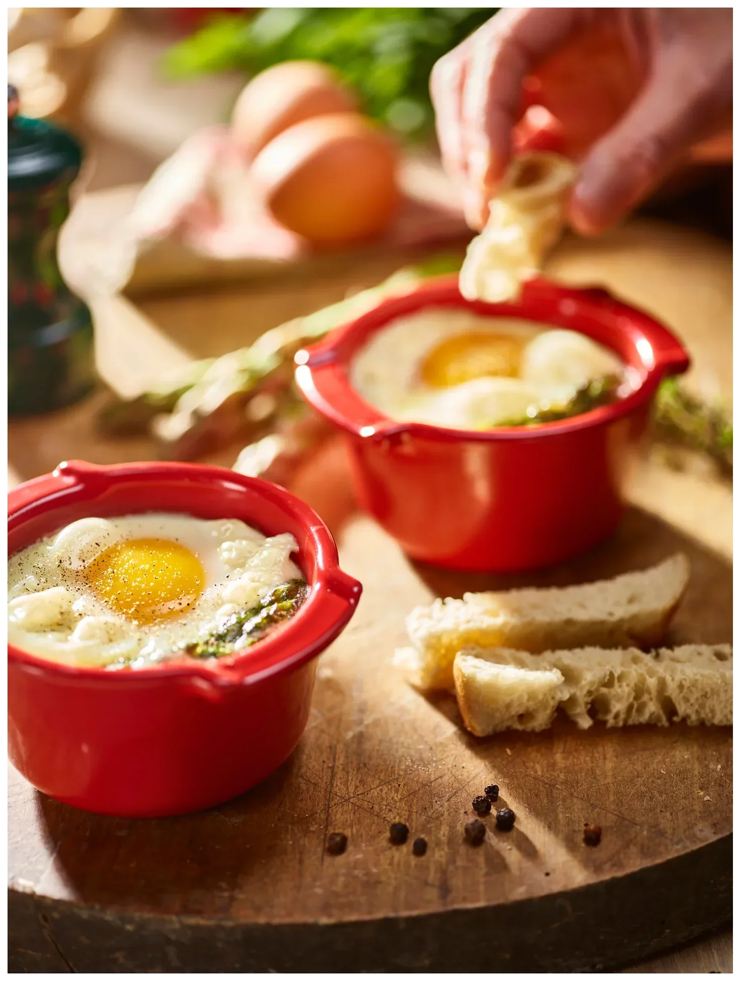 APPOLIA Ramekin 200 ml (2 ks) červený / PEUGEOT