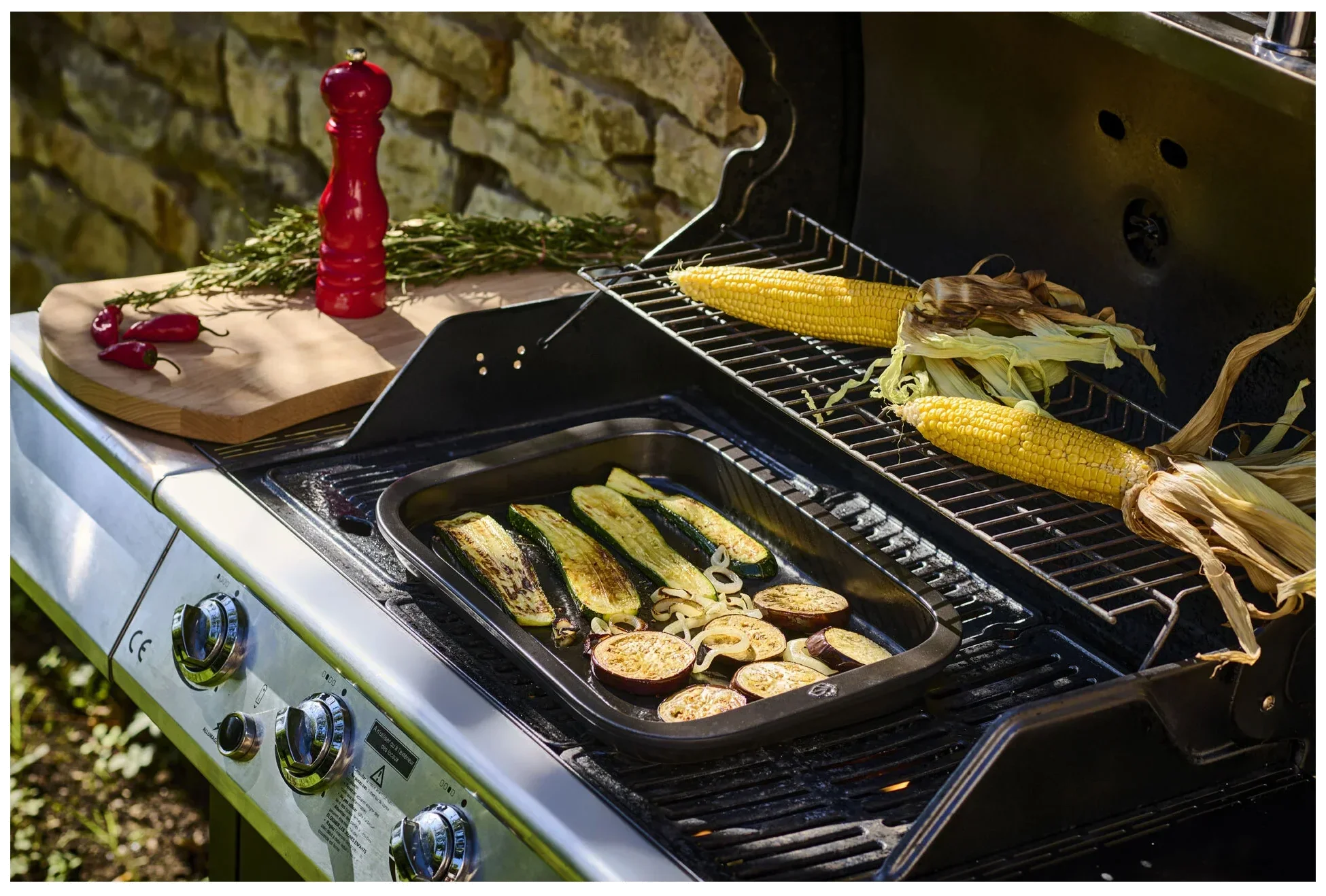 PEUGEOT Grilovací nádoba GRILL TO TABLE 43 cm
