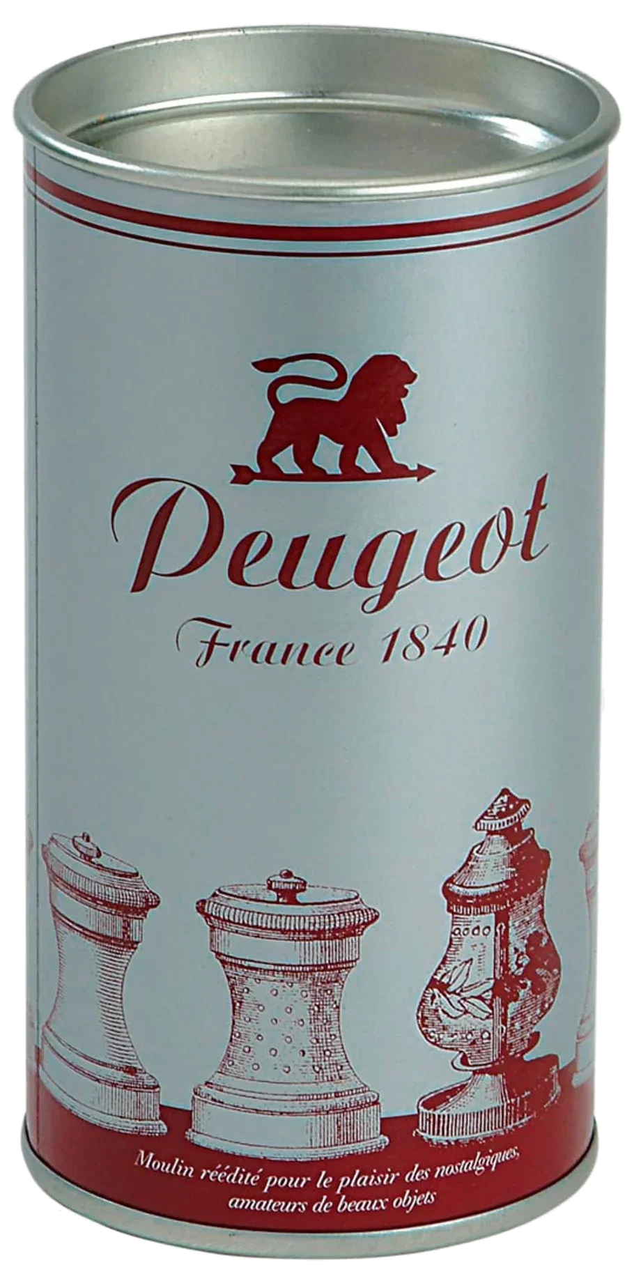 MIGNONNETTE Mlýnek na pepř 10 cm postříbřená mosaz / PEUGEOT