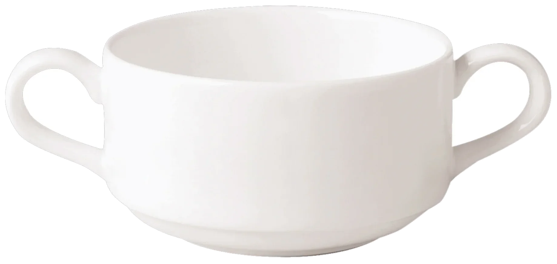 BANQUET Šálek na bujón s oušky 180 ml / RAK PORCELAIN