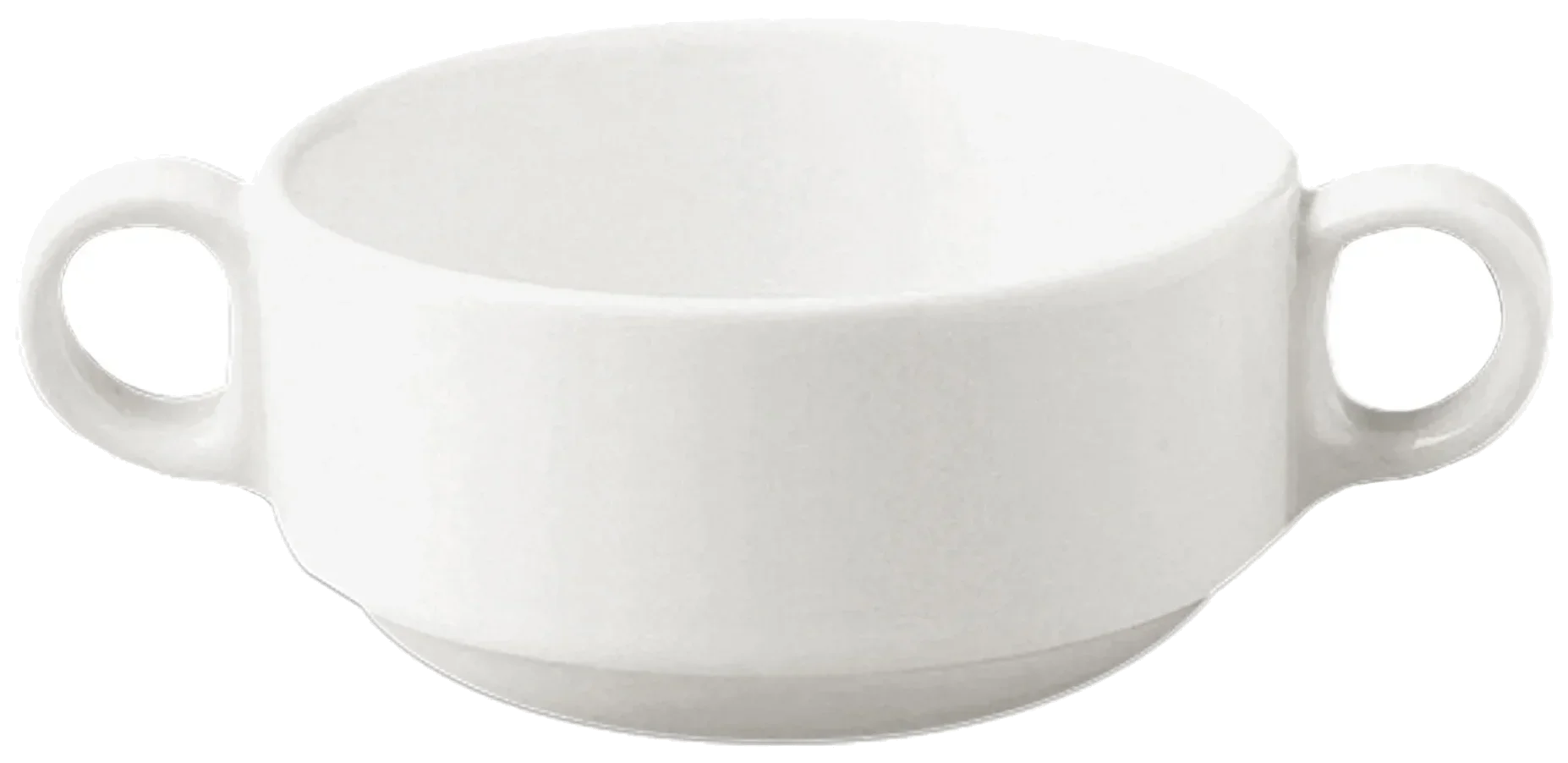 BANQUET Šálek na bujón s oušky 300 ml / RAK PORCELAIN