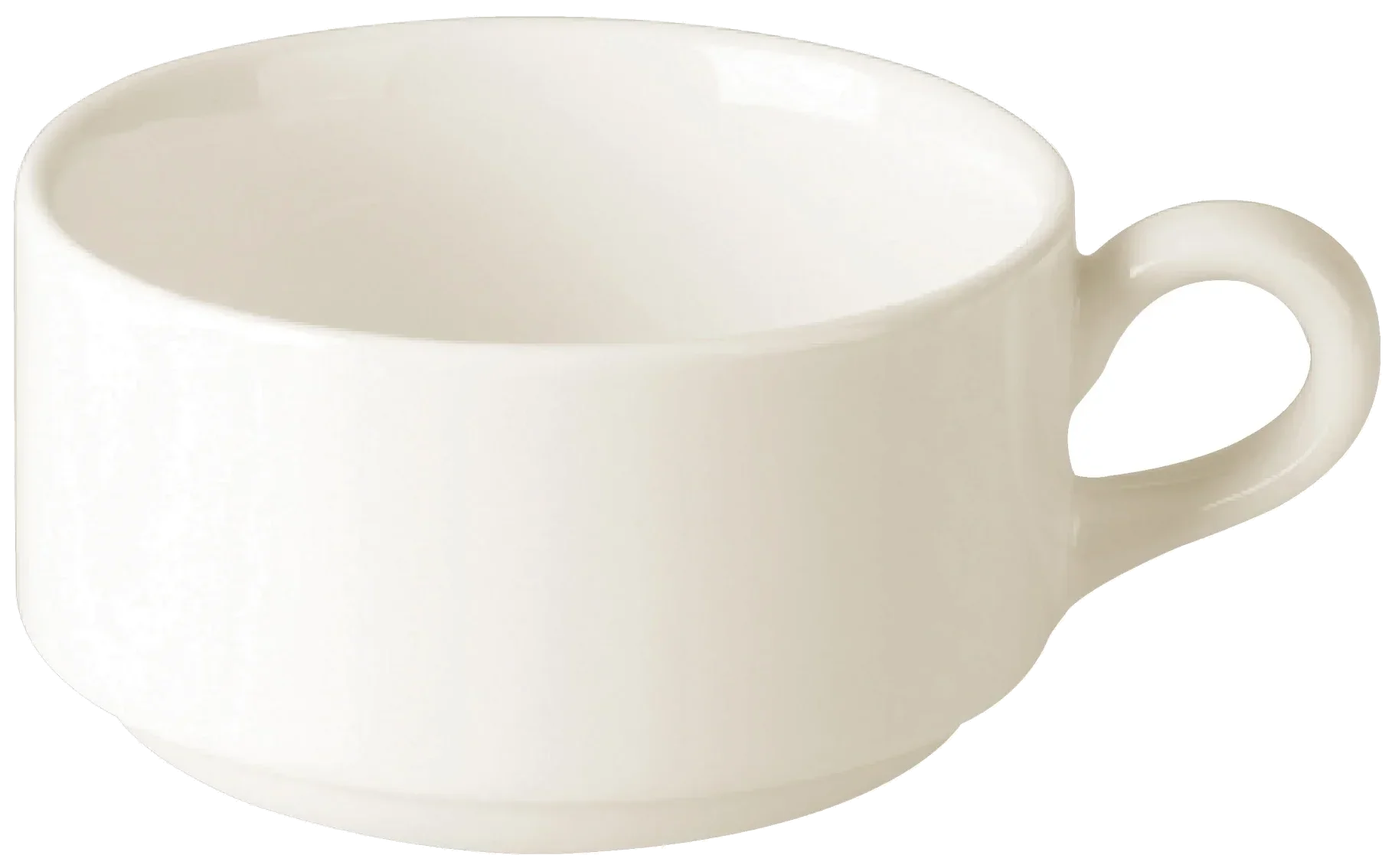 BANQUET Nízký stohovatelný šálek 180 ml / RAK PORCELAIN