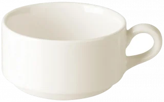 BANQUET Nízký stohovatelný šálek 180 ml / RAK PORCELAIN