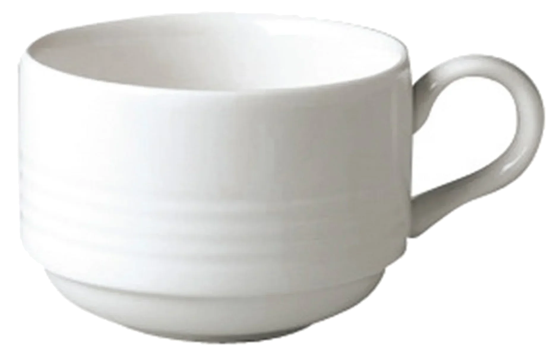 RONDO Nízký stohovatelný šálek 180 ml / RAK PORCELAIN