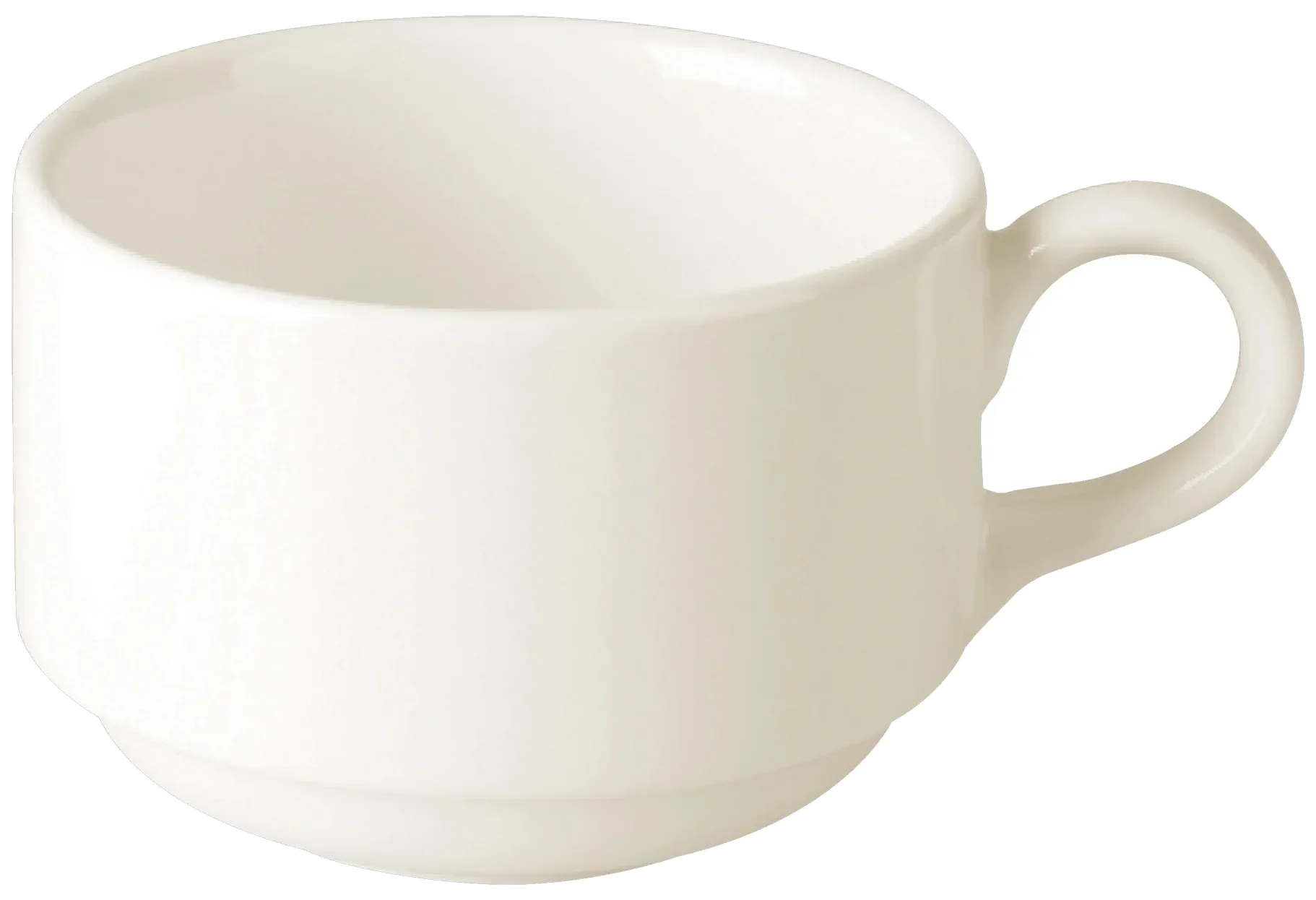 BANQUET Nízký stohovatelný šálek 230 ml / RAK PORCELAIN