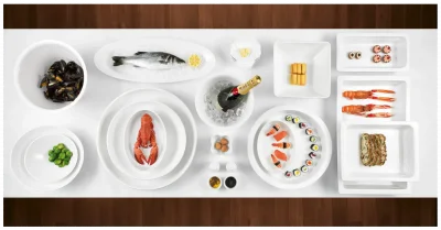 BUFFET Porcelánová vložka do kulatých ohřívačů / RAK PORCELAIN