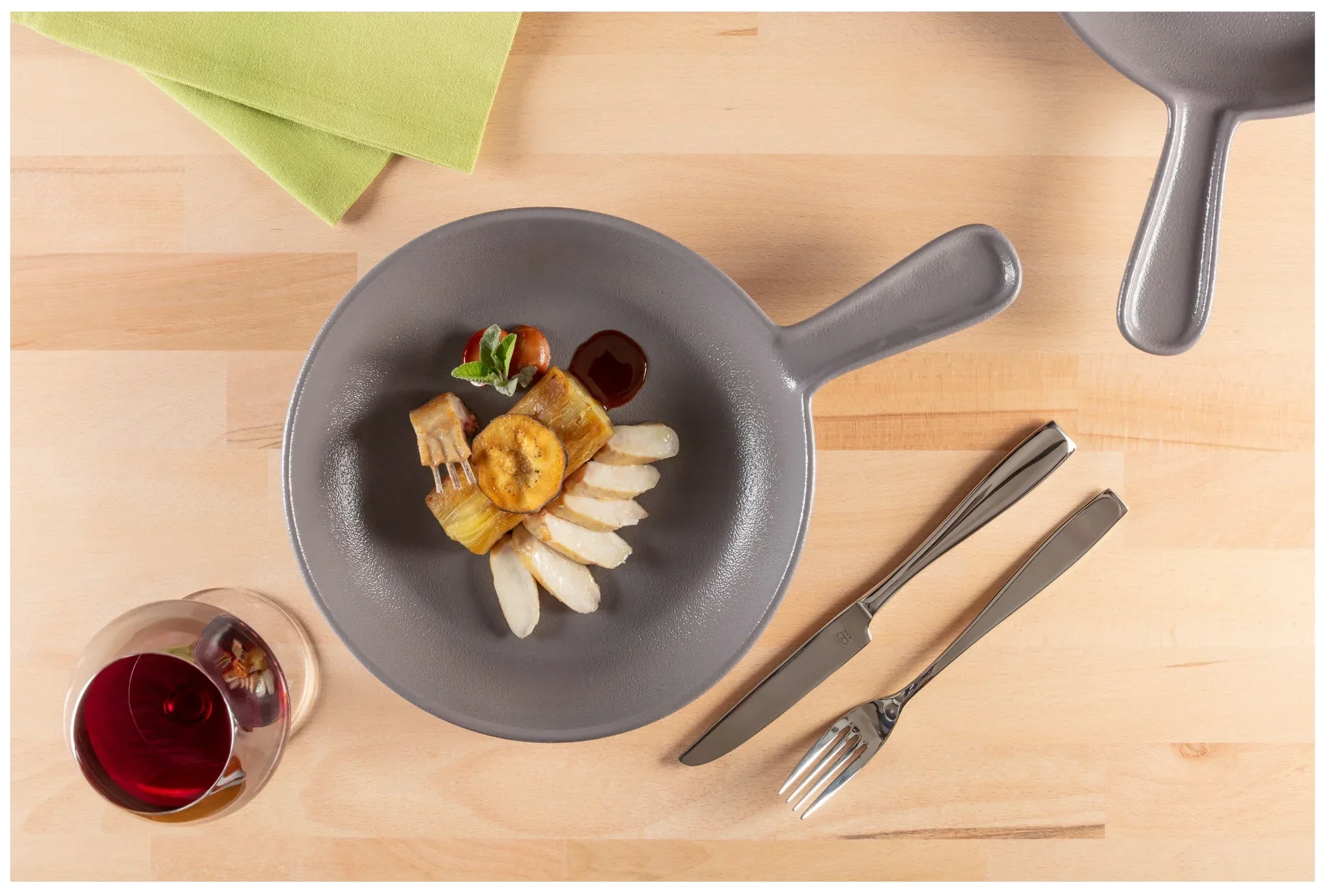 NEOFUSION Porcelánová pánev 24 cm Skála CHEF’S FUSION/ RAK PORCELAIN