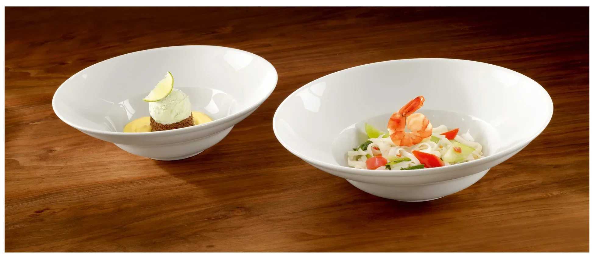 CLASSIC GOURMET Extra hluboký kulatý talíř 26 cm / RAK PORCELAIN