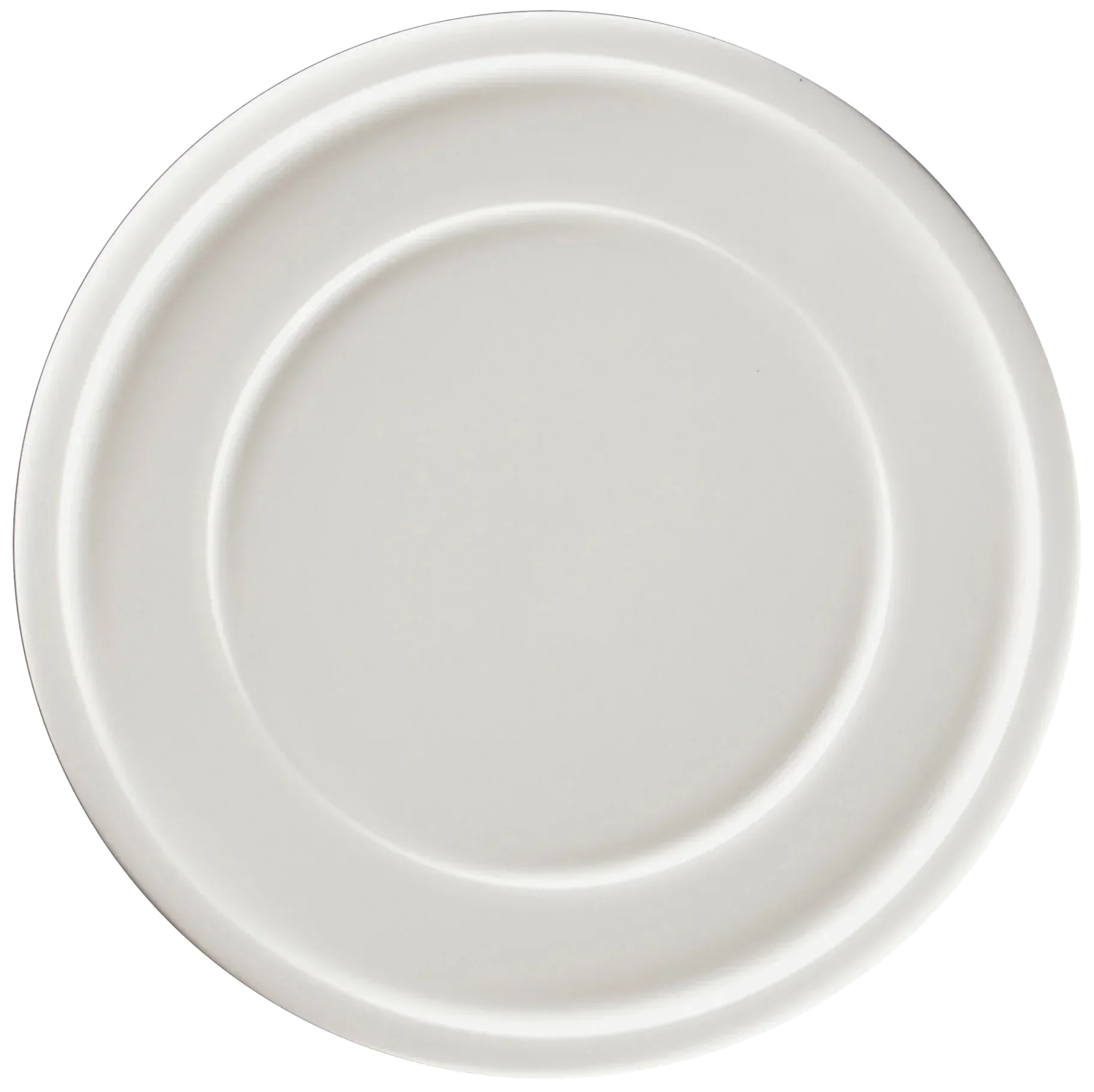 EASE RAKSTONE Mělký talíř 24 cm bílý / RAK PORCELAIN