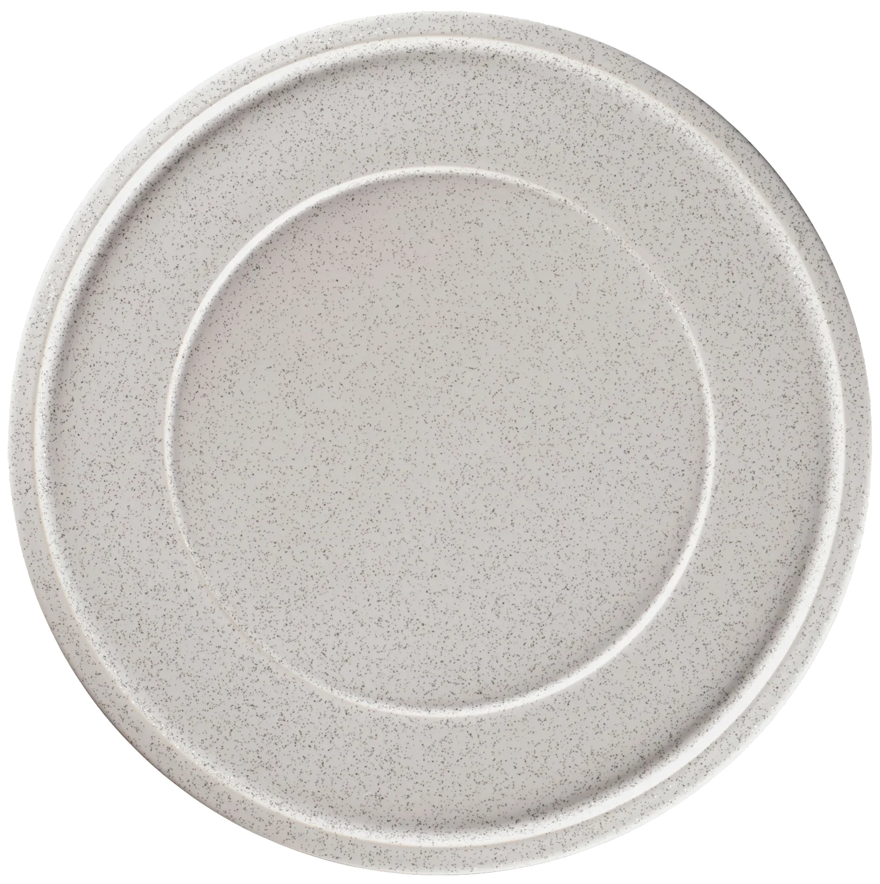 EASE RAKSTONE Mělký talíř 24 cm silgranitový / RAK PORCELAIN