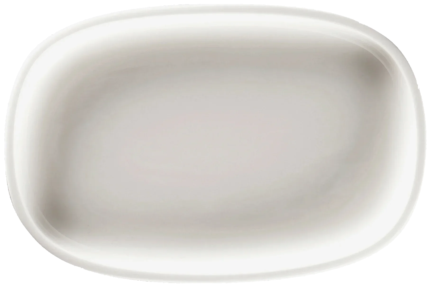 EASE RAKSTONE Servírovací mísa 23x15 cm bílá / RAK PORCELAIN