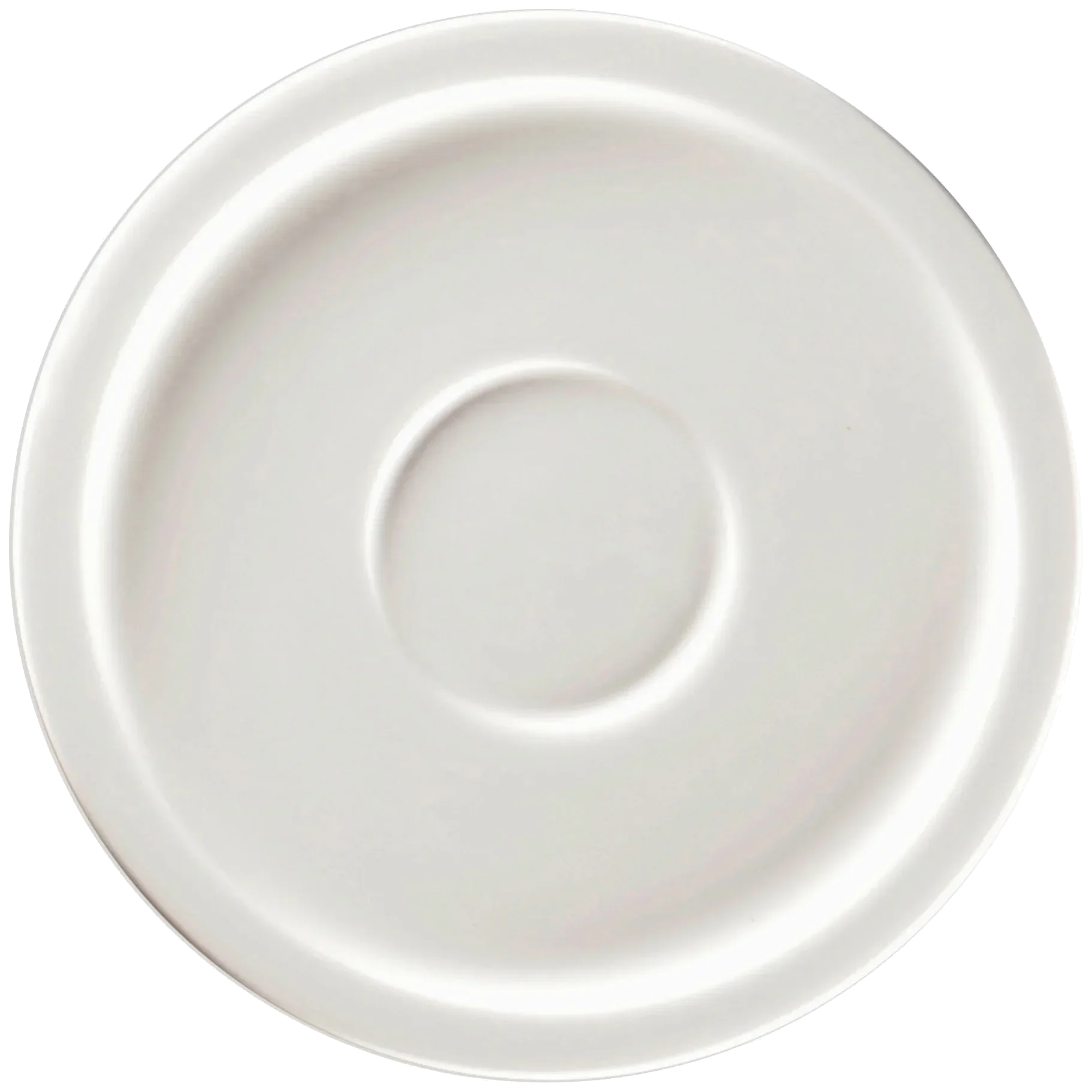 EASE RAKSTONE Podšálek 16,3 cm bílý / RAK PORCELAIN