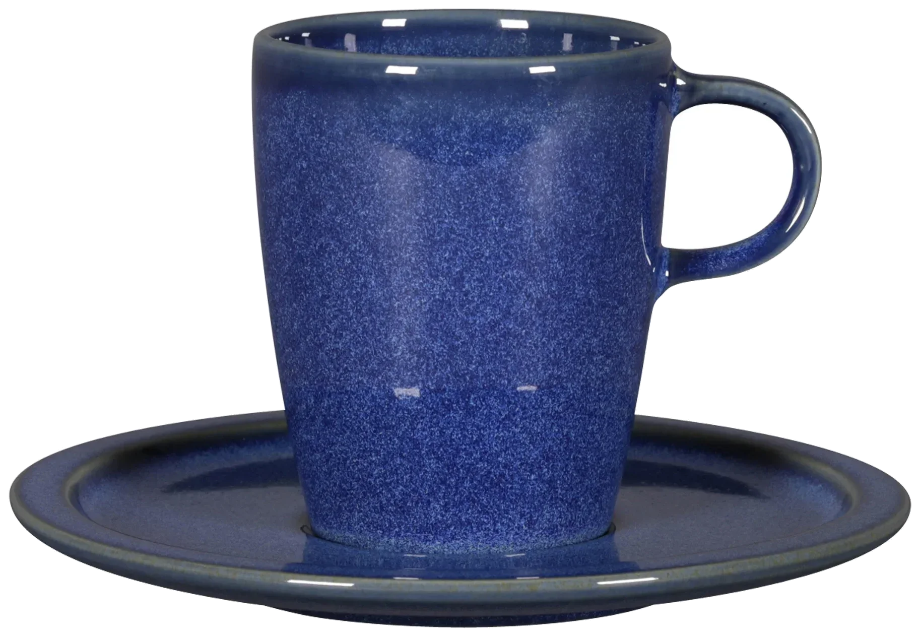 EASE RAKSTONE Podšálek 16,3 cm kobaltový / RAK PORCELAIN