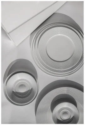 EVOLUTION Podšálek 17 cm pro EVCU30/EVMG30 bílý / RAK PORCELAIN
