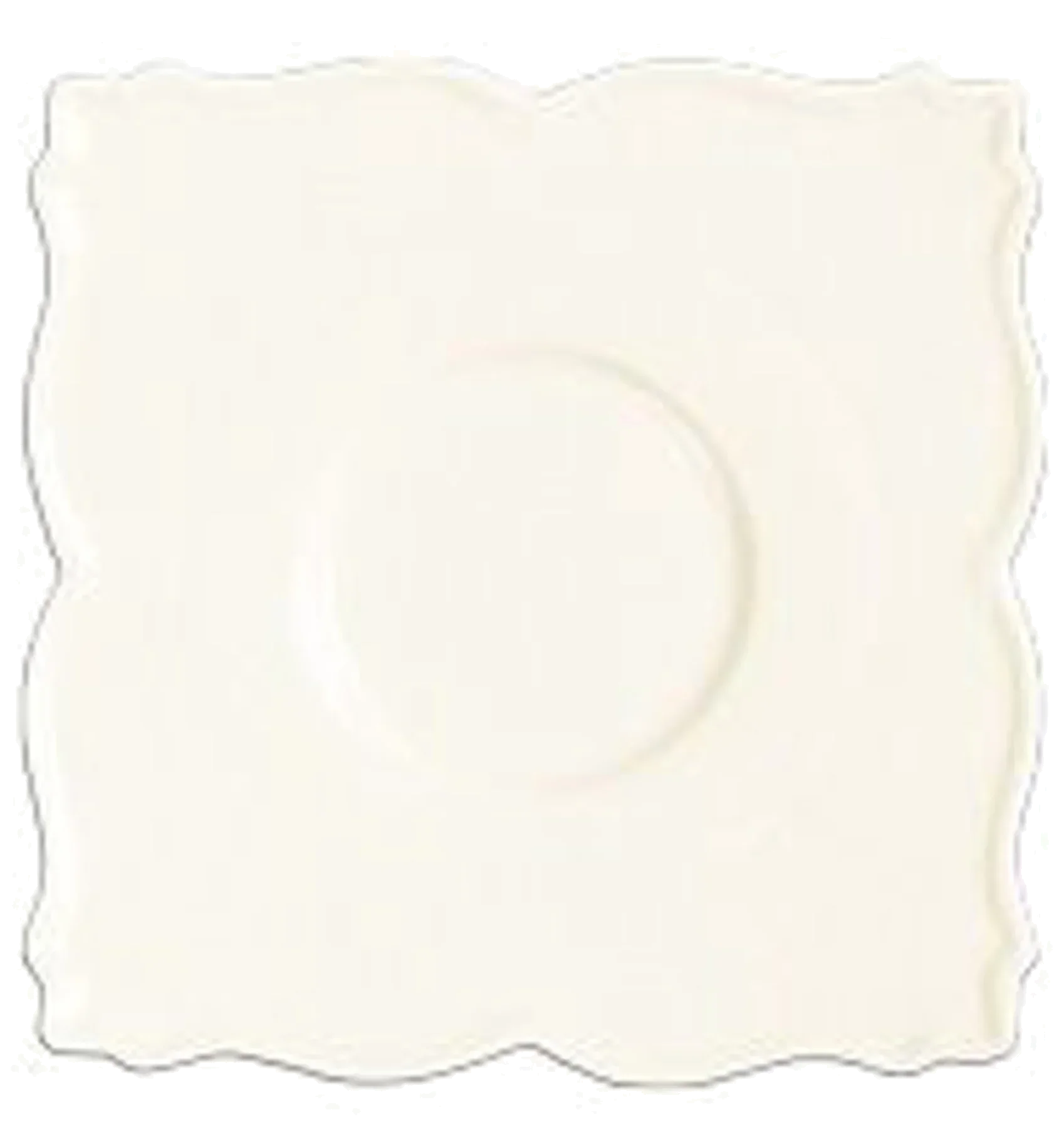 WHITE GOLD Podšálek 12 cm / RAK PORCELAIN