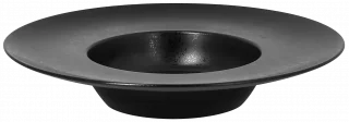 SUGGESTIONS Hluboký talíř, kulatý 29,5 cm černý Chill / RAK PORCELAIN
