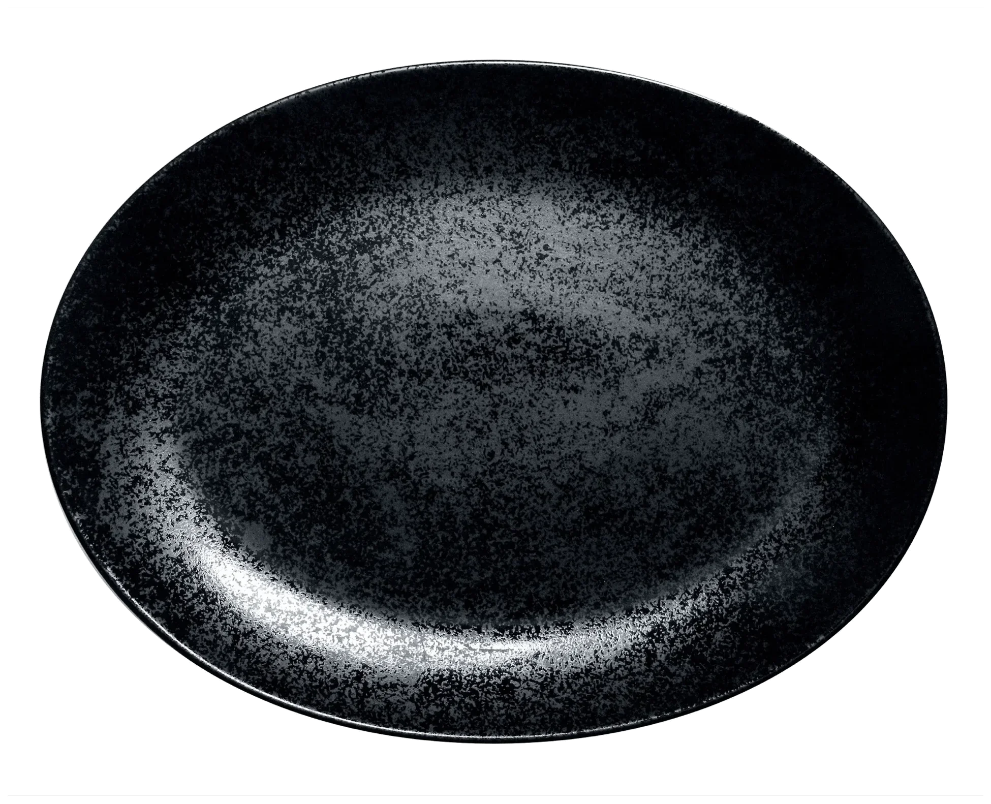 KARBON Oválná servírovací mísa 36 x 27 cm / RAK PORCELAIN
