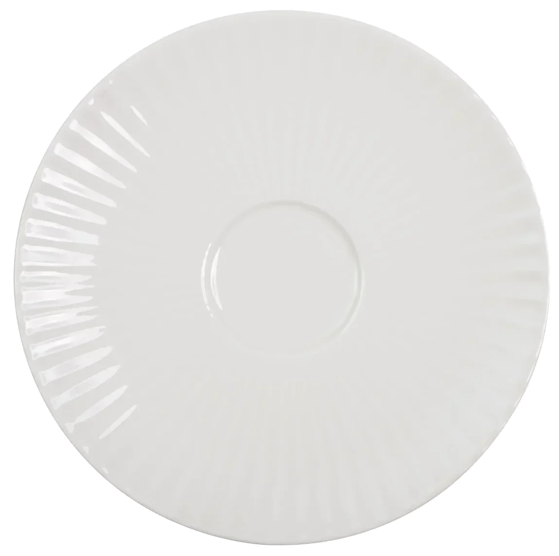 METROPOLIS Podšálek k šálku MECU09 13 cm bílý / RAK PORCELAIN