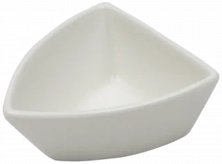 MINIMAX Trojúhelníková mistička ve tvaru loďky 7,5 x 6 cm / RAK PORCELAIN
