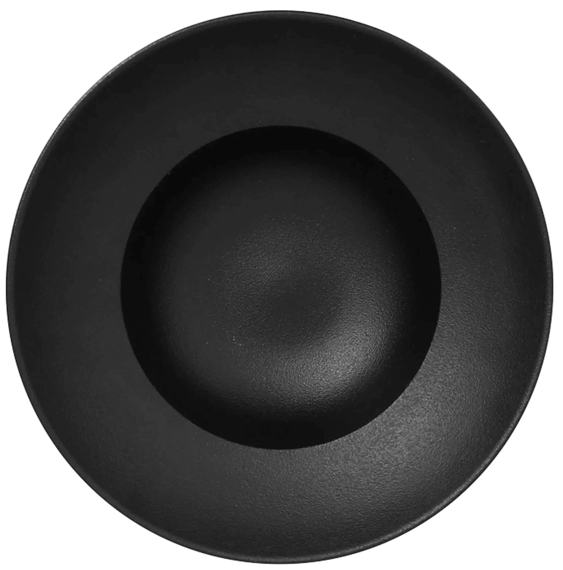 NEOFUSION Hluboký talíř Volcano 23 cm černý / RAK PORCELAIN