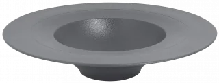 NEOFUSION Hluboký talíř Stone s rovnými stěnami 29 cm šedý / RAK PORCELAIN