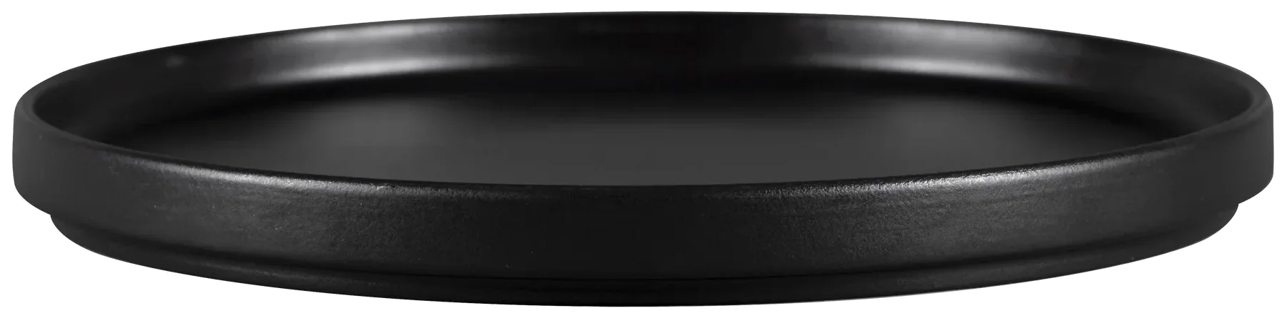NORDIC Talíř 27 cm černý / RAK PORCELAIN