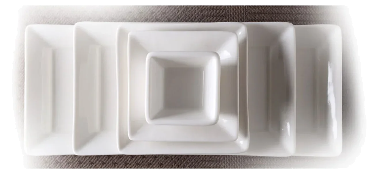 MINIMAX Čtvercová mistička 7 cm / RAK PORCELAIN