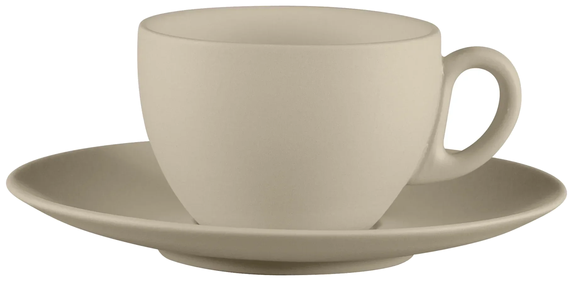 Podšálek k šálku/hrnku 17 cm Epura EARTH ARGILA / RAK PORCELAIN