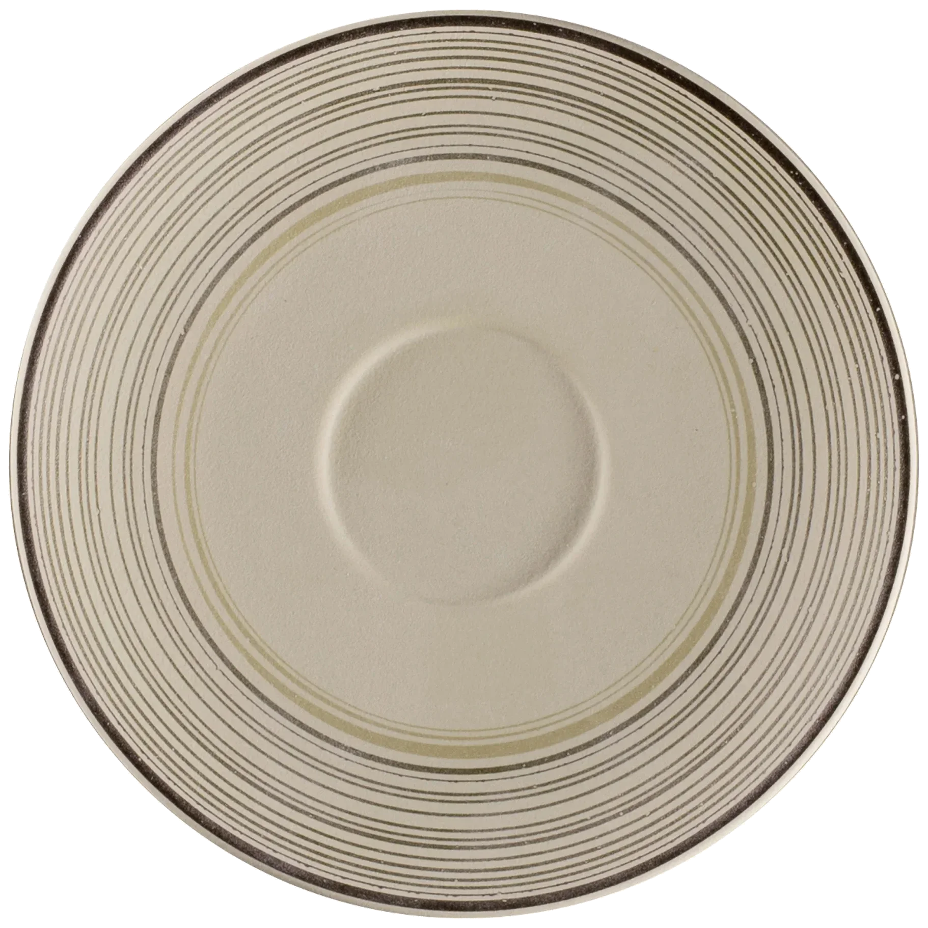 Podšálek k šálku na espresso 13 cm Larissa EARTH ARGILA / RAK PORCELAIN