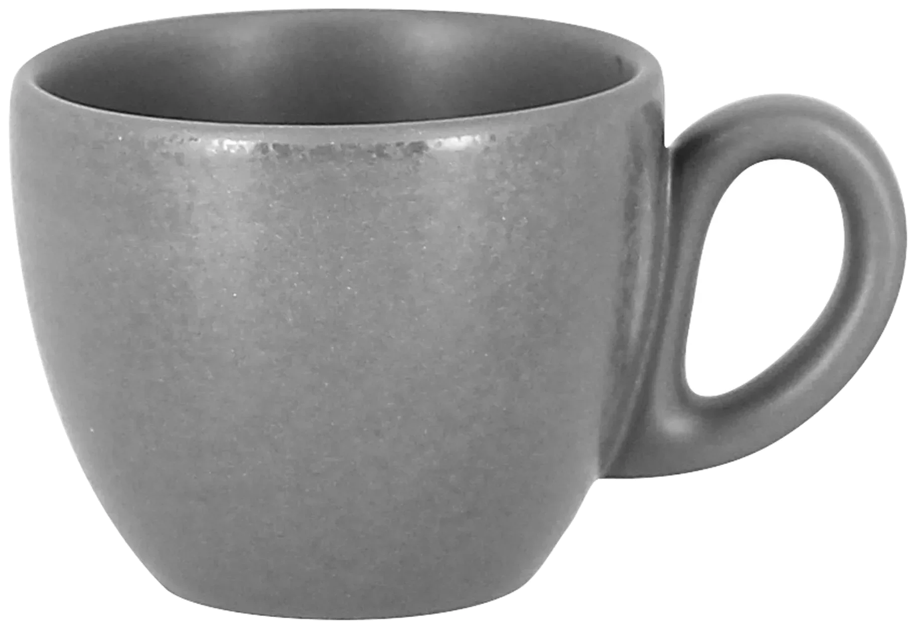 SHALE Šálek na espresso 80 ml šedý / RAK PORCELAIN