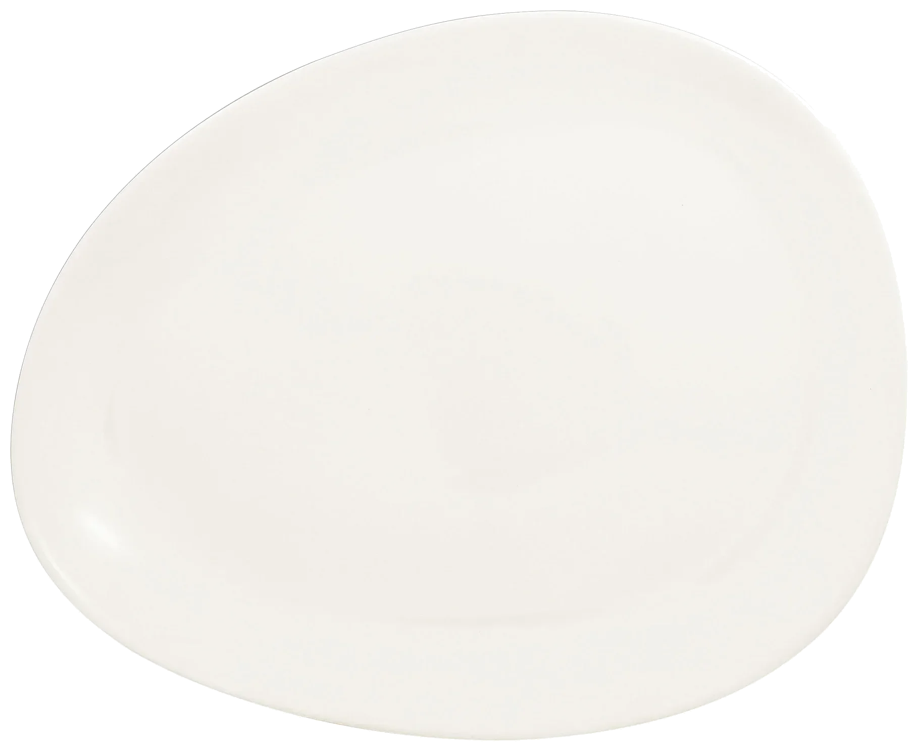 SUGGESTIONS Mělký talíř 27x21,5 cm Shaped / RAK PORCELAIN