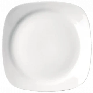 SKA Čtvercový mělký talíř 27 cm / RAK PORCELAIN
