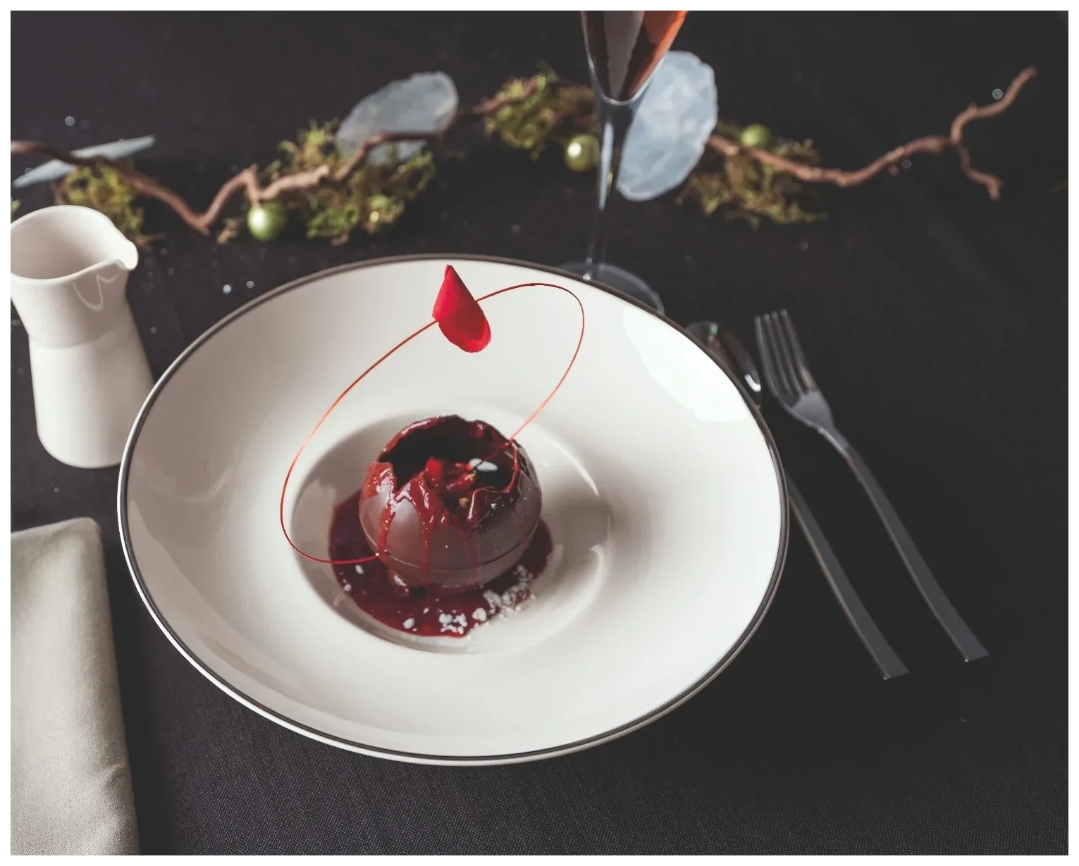 PLATINUM Hluboký talíř gourmet 29 cm ivory / RAK PORCELAIN