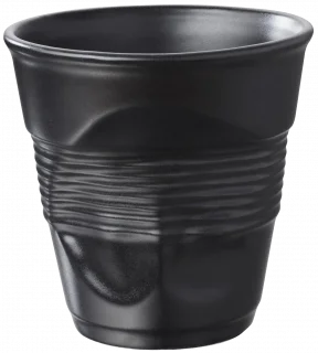 FROISSES Černý hrnek 80 ml / REVOL