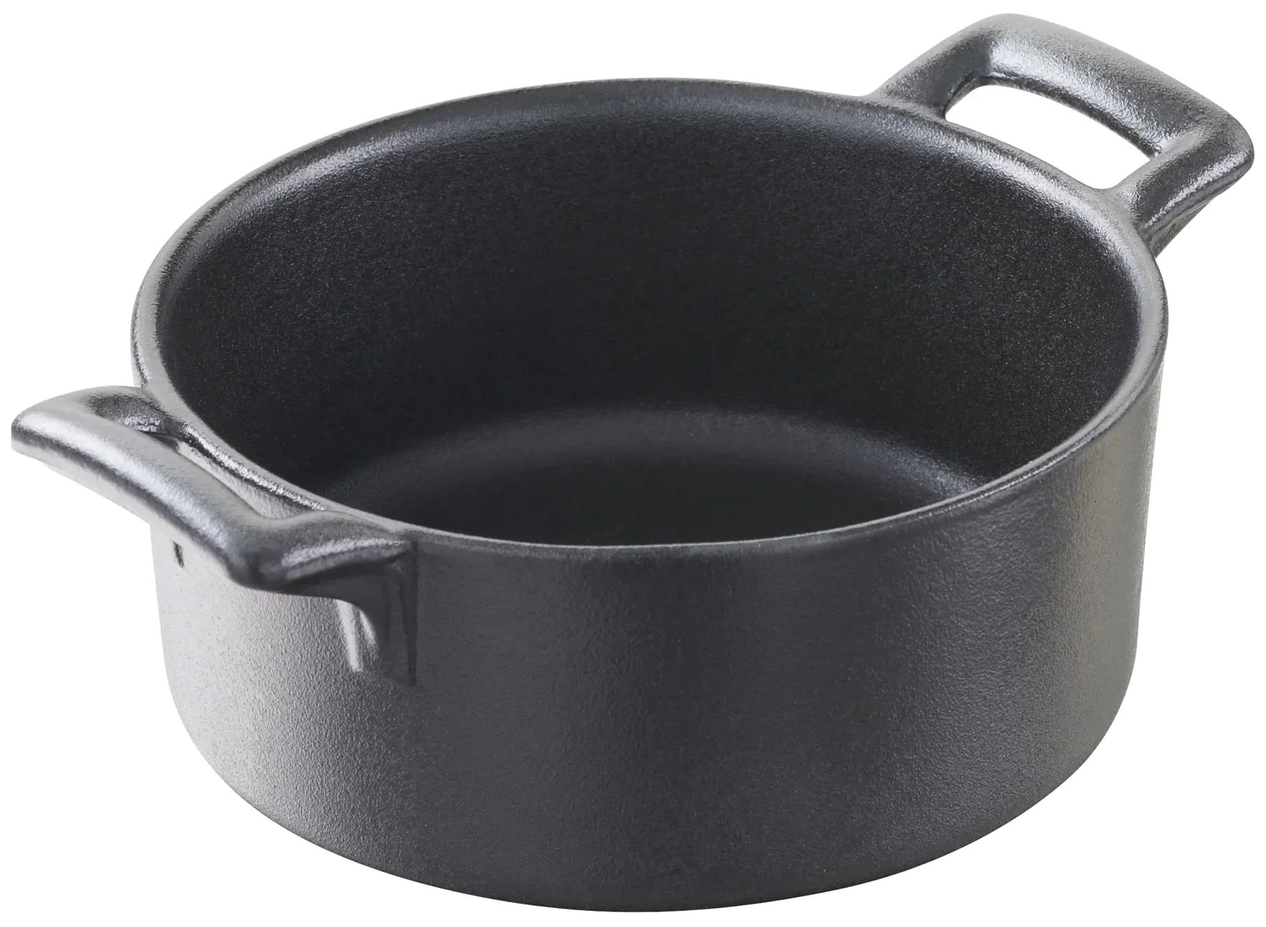 BELLE CUISINE NOIR Hluboká kulatá nádoba 1 l černá / REVOL