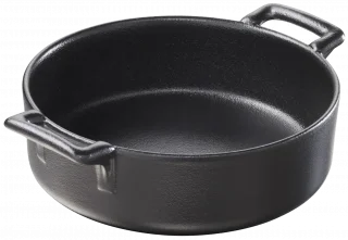 BELLE CUISINE NOIR Mělký hrnec 290 ml / REVOL