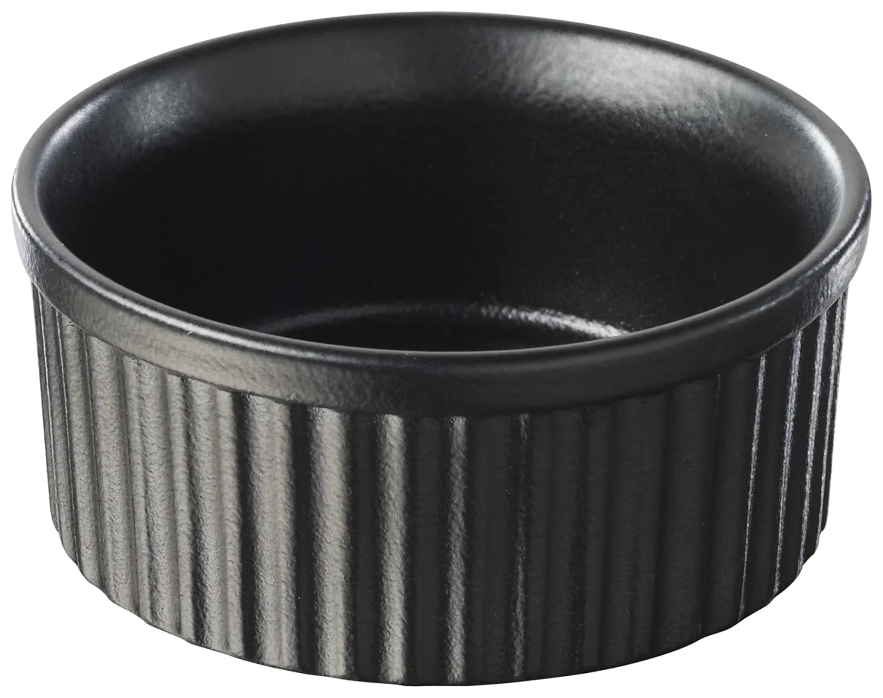 MINIATURES Černá zapékací mistička ramekin 170 ml / REVOL