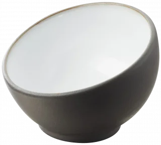 SOLID Bílá asymetrická mistička 40 ml / REVOL