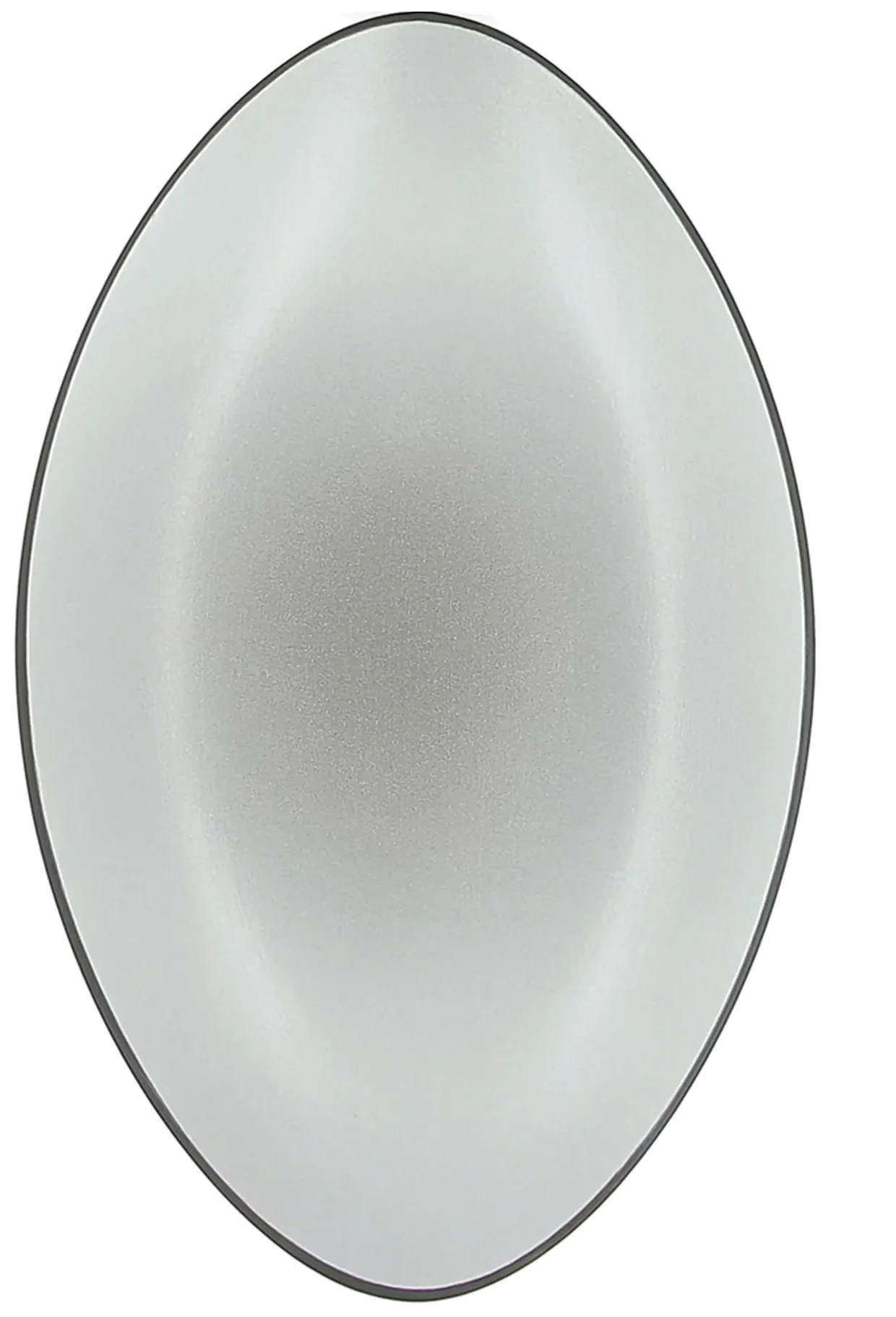 EQUINOXE Oválný talíř 35 x 22,3 cm šedý / REVOL