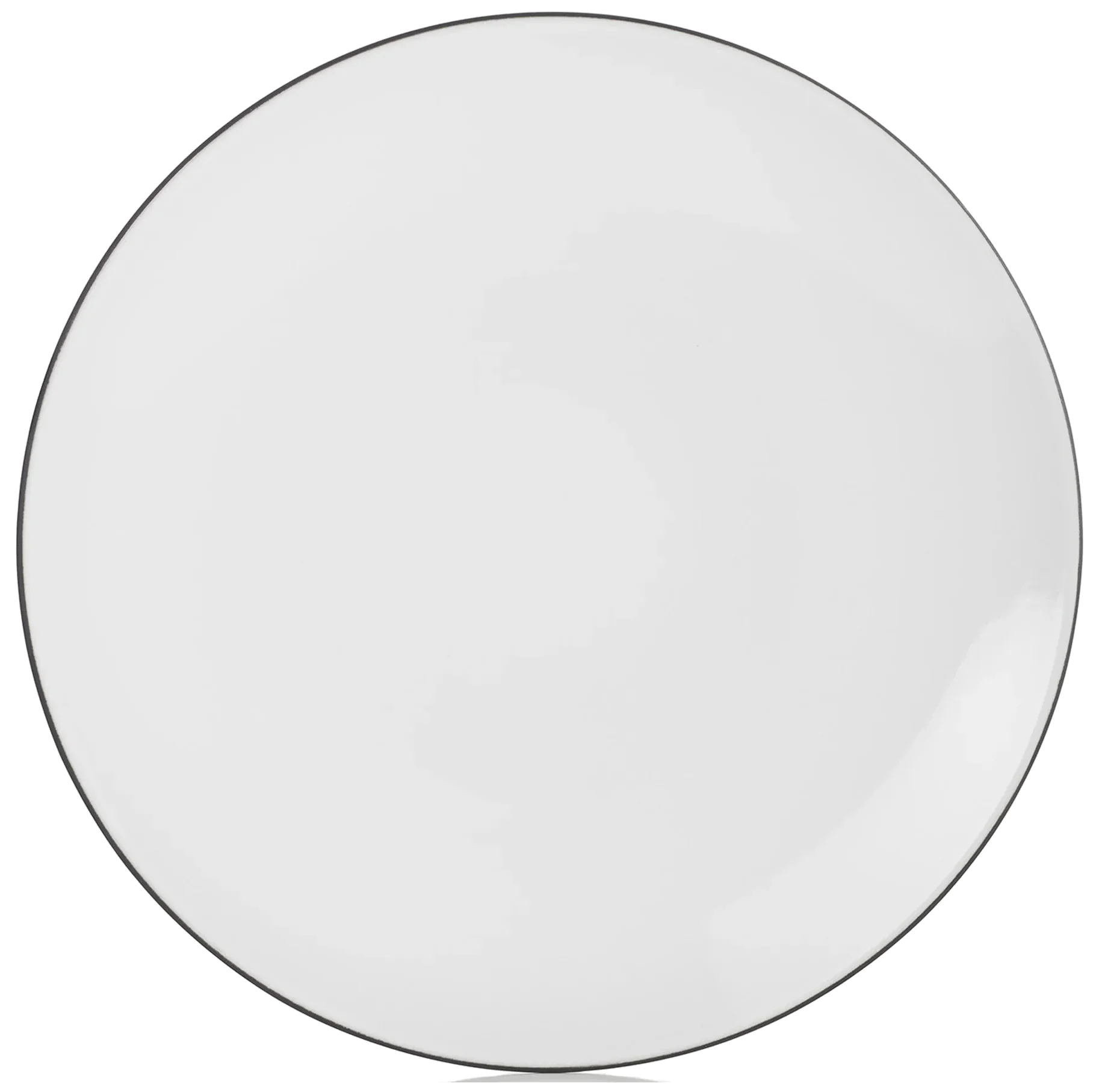 EQUINOXE Bílý mělký talíř 26 cm / REVOL