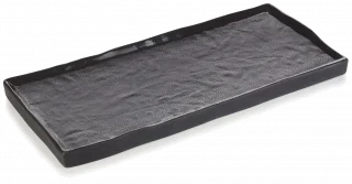SOLSTICE Talíř Black Moon 30x14 cm černý / REVOL