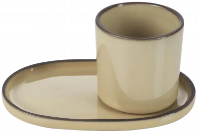 CARACTERE Šálek na espresso 80 ml Muškátový oříšek / REVOL