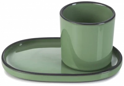 CARACTERE Šálek na espresso 80 ml Mátový / REVOL