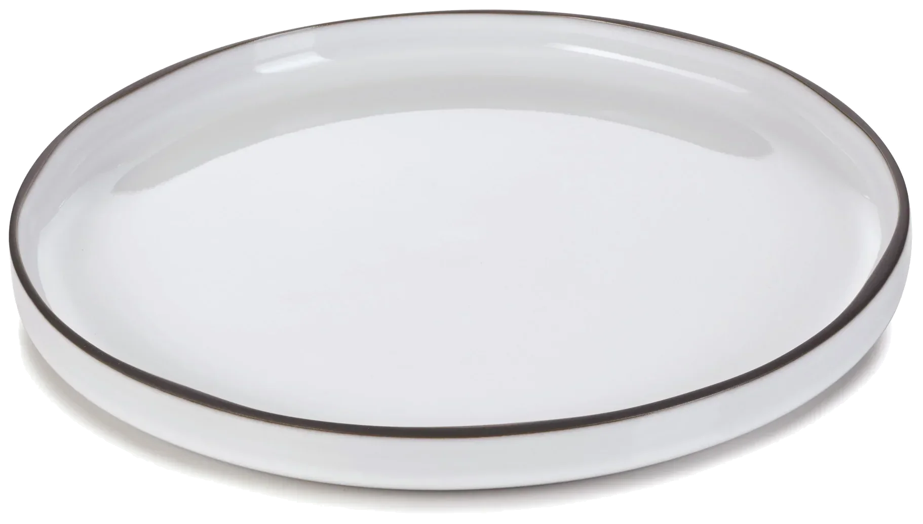 CARACTERE Talíř 28 cm Bílý mrak / REVOL