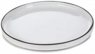 CARACTERE Talíř 28 cm Bílý mrak / REVOL