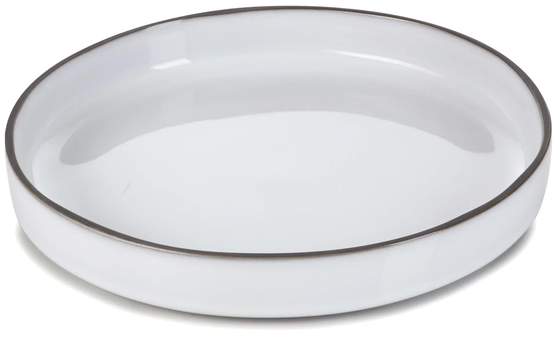 CARACTERE Talíř gourmet 23 cm Bílý mrak / REVOL